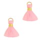 Quaste Ibiza Style 1.5cm Gold-pink